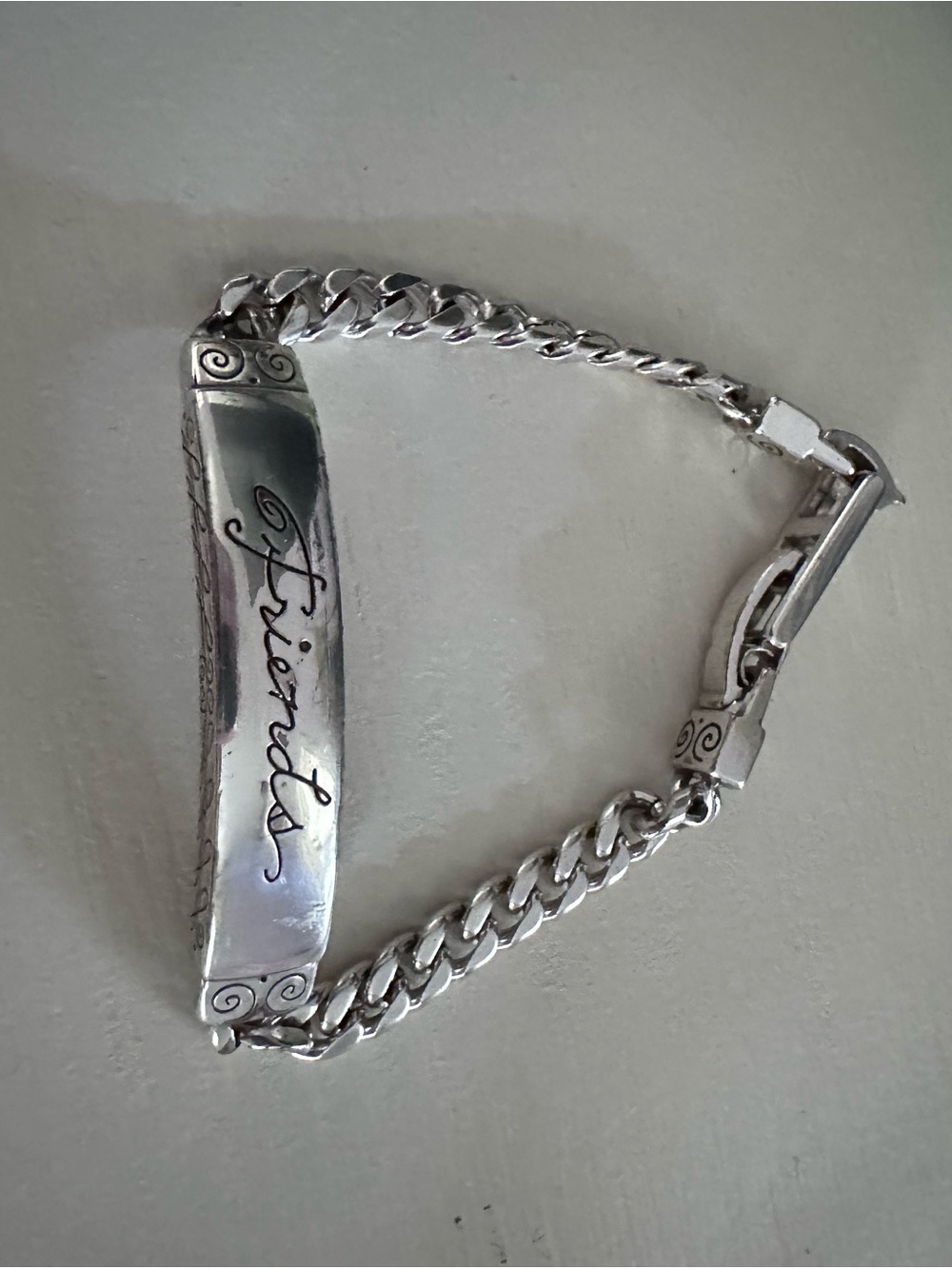 Brighton Sterling Silver 'Friends' Bracelet